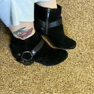 Sam Edelman suede booties
